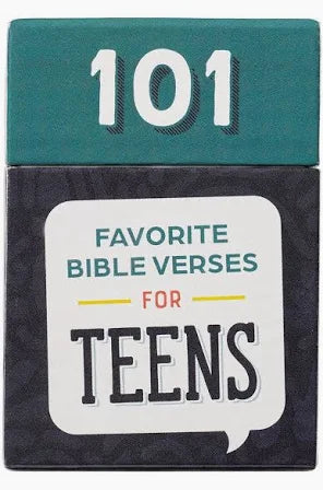 101 Favorite Bible Verses for Teens Box of Blessings-Christian Art-The Bugs Ear