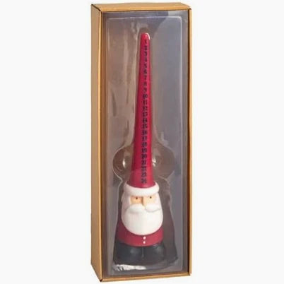 Santa Countdown Candle Mud Pie-Mud pie-The Bugs Ear