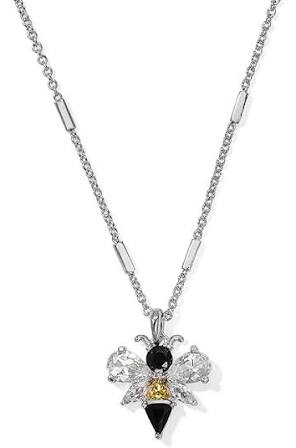 Kendra Scott Bee Silver Short Pendant Necklace-Kendra Scott-The Bugs Ear