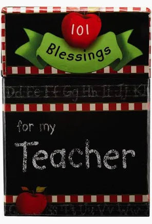 101 Blessings For My Teacher Box of Blessings-Christian Art-The Bugs Ear