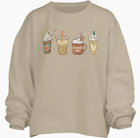 Fall Spice Crew Neck Sweatshirt-Royce-The Bugs Ear