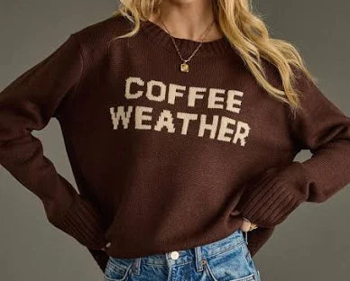 Panache Apparel Coffee Weather Sweater-Panache Apparel-The Bugs Ear