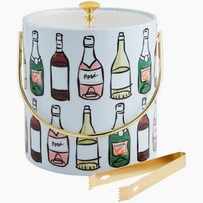 Wine Ice Bucket Set Mud Pie-Mud pie-The Bugs Ear