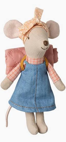 Hiker Mouse Big Sister Maileg-Maileg-The Bugs Ear