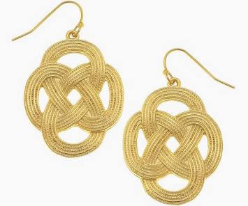 Susan Shaw Woven Loop Earrings-Susan Shaw-The Bugs Ear