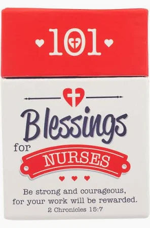 101 Blessings for Nurses Box of Blessings - 2 Chronicles 15:7-Christian Art-The Bugs Ear