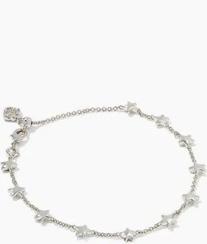 Kendra Scott Sierra Star Delicate Chain Bracelet in SIlver-Kendra Scott-The Bugs Ear