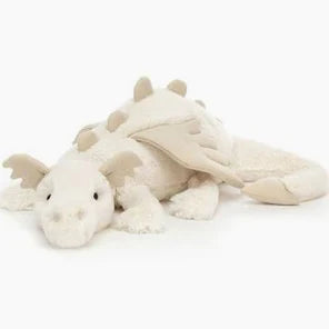 Jellycat Snow Dragon Huge-Jellycat-The Bugs Ear