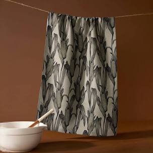 Geometry Husk Tea Towel-Geometry Towel-The Bugs Ear