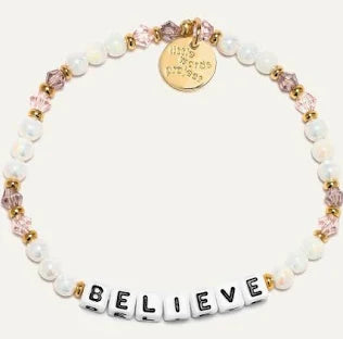 Believe Word Bracelet-Little Words Project-The Bugs Ear