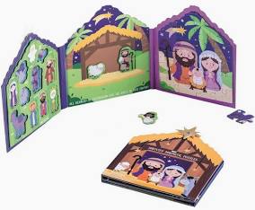 Nativity Magnetic Puzzle Set Mud Pie-Mud pie-The Bugs Ear