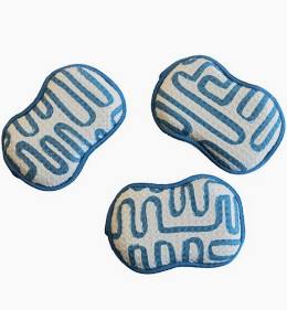 Re:Usable Sponges Set of 3-Once Again Home-The Bugs Ear