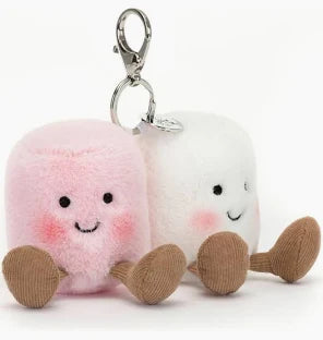 Jellycat Amuseables Pair of Marshmallows Bag Charm-Jellycat-The Bugs Ear