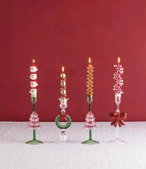 Christmas Mini Taper Candles Mud Pie-Mud pie-The Bugs Ear