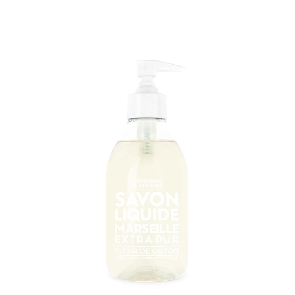 Liquid Marseille Soap in Cotton Flower-Compagnie De Provence-The Bugs Ear