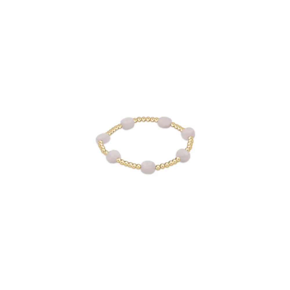 Enewton Admire Gold 3mm Bead Bracelet in Moonstone-Enewton-The Bugs Ear