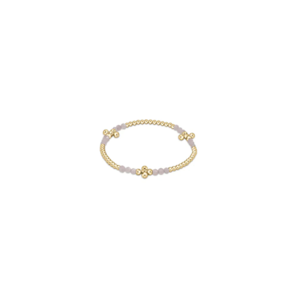 Enewton Signature Cross Gold Bliss Pattern 2.5mm Bead Bracelet in Moonstone-Enewton-The Bugs Ear