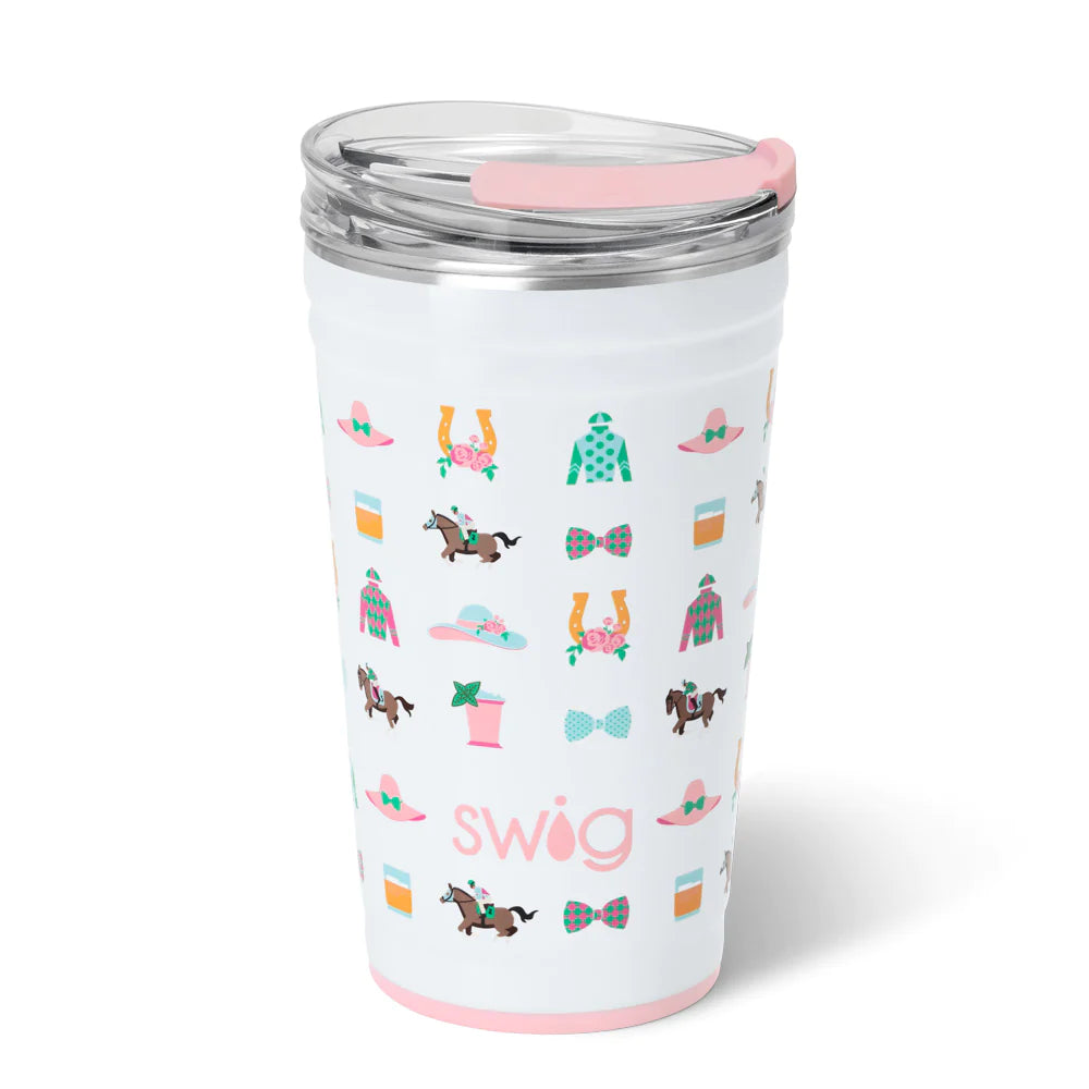 Swig Derby Day Party Cup (24oz)-Swig-The Bugs Ear