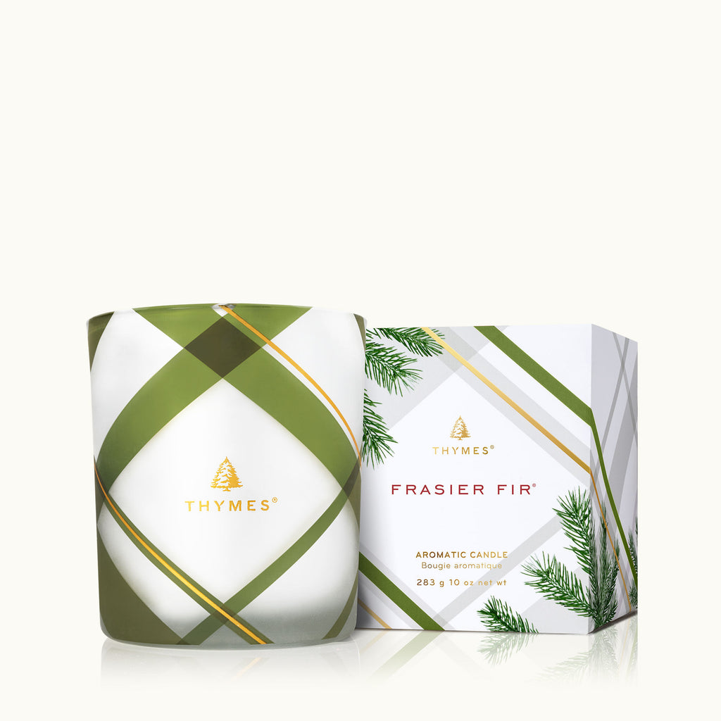 Thymes Frasier Fir Heritage Large Pine Needle Luminary Candle