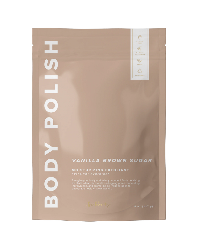 Body Polish Body Scrub in Vanilla Brown Sugar-Bonblissity-The Bugs Ear