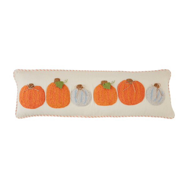 Tufted Pumpkin Pillow Mud Pie-Mud pie-The Bugs Ear