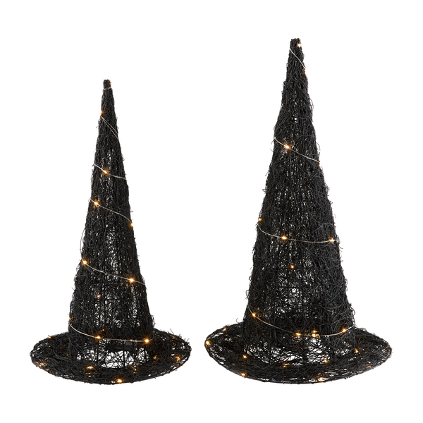 Light-Up Witch Hat Set Mud PIe-Mud pie-The Bugs Ear