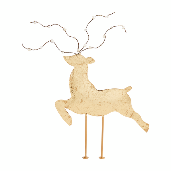 Gold Deer Sitter Mud Pie-Mud pie-The Bugs Ear