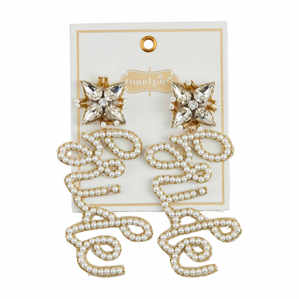 Bridal Earrings Mud Pie-Mud pie-The Bugs Ear