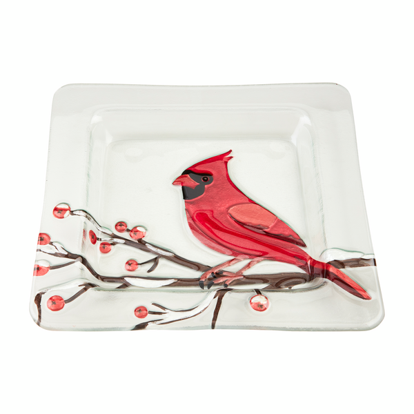 Cardinal Plate Mud Pie