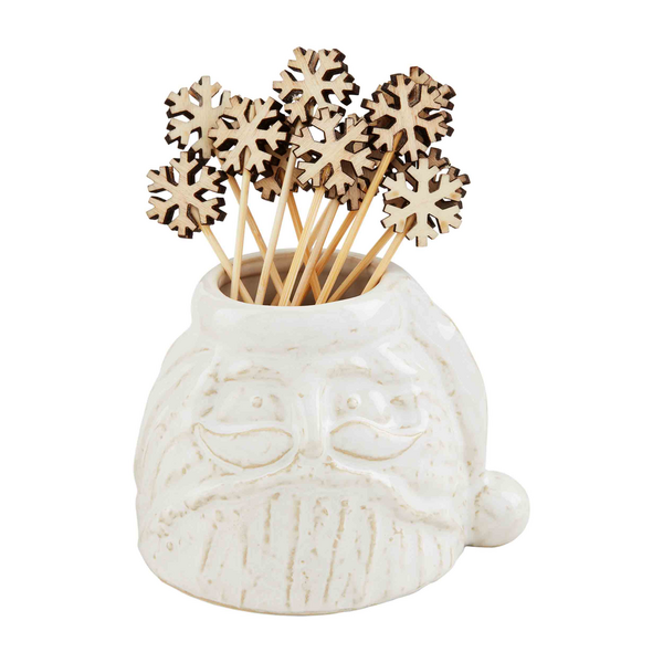 Santa Christmas Toothpick Holder-Mud pie-The Bugs Ear