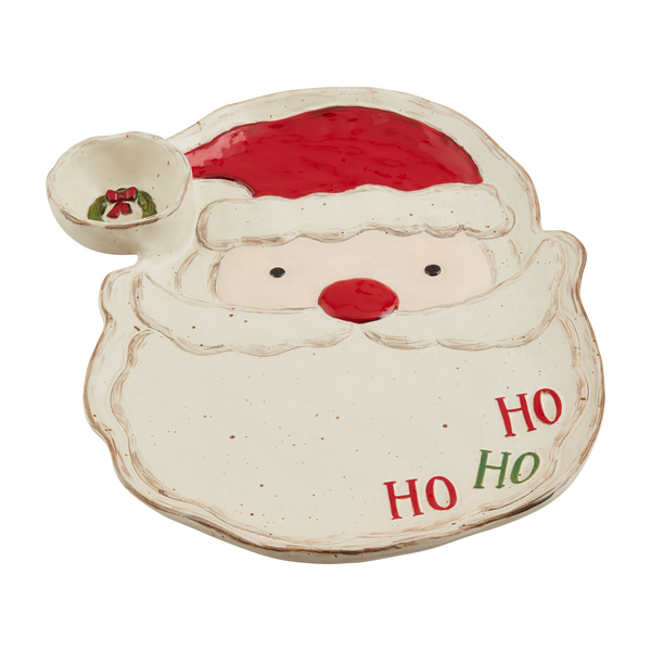 Farm Santa Chip & Dip Set Mud Pie-Mud pie-The Bugs Ear