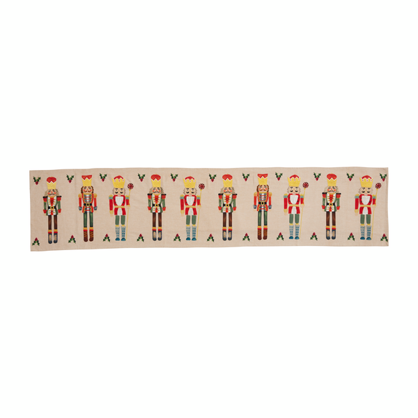 Nutcracker Table Runner Mud Pie-Mud pie-The Bugs Ear