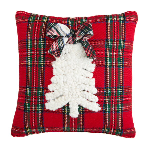 Tree Boucle Mini Pillow Mud Pie-Mud pie-The Bugs Ear