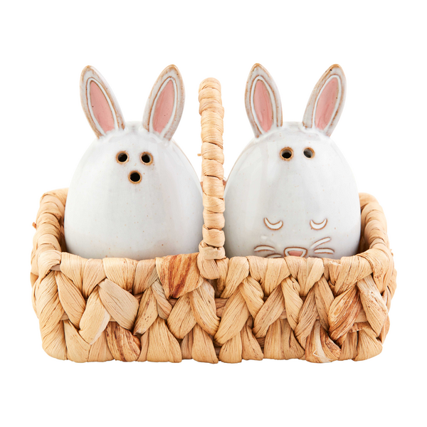 Bunny Salt and Pepper Shakers Mud Pie-Mud pie-The Bugs Ear