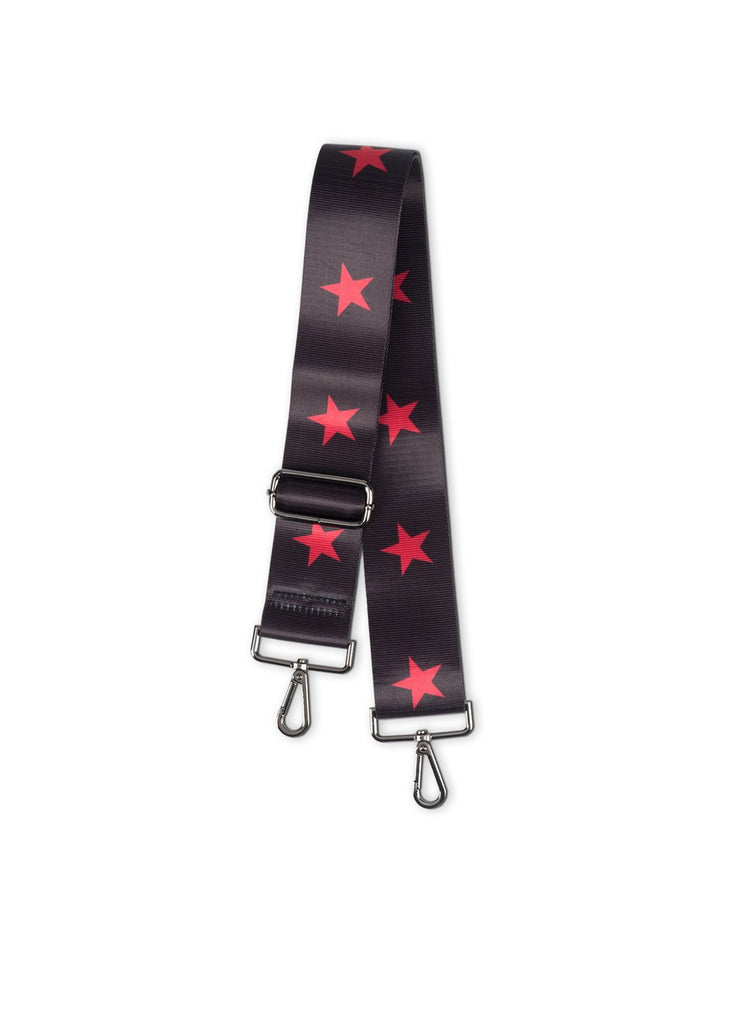 Haute Shore Black/ Red Star Handbag Strap-Haute Shore-The Bugs Ear
