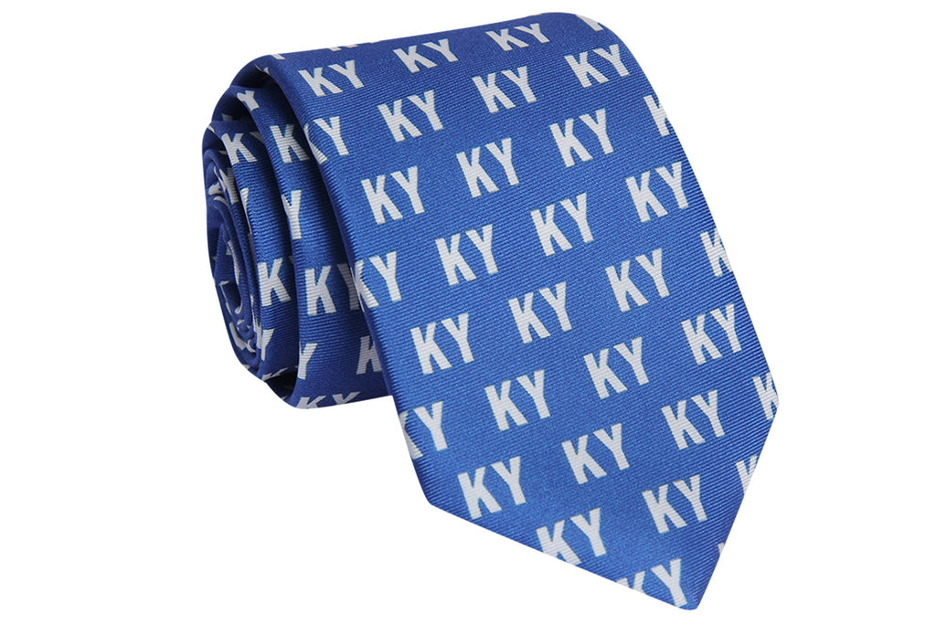 Royal Blue KY Necktie-Barrel Down South-The Bugs Ear