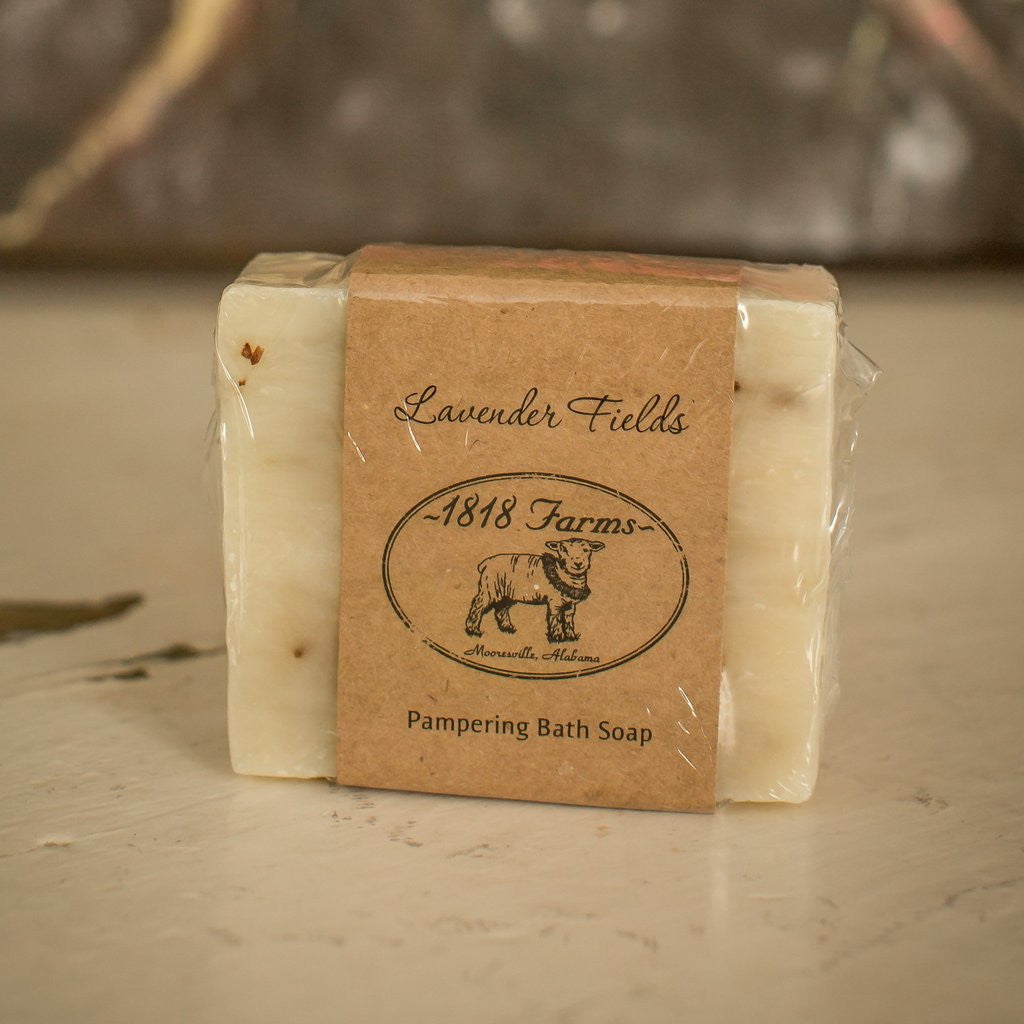 Lavender Fields Hand Crafted Soap-1818 Farms-The Bugs Ear