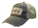 Bad Hair Day Distressed Trucker Cap-Vintage Life-The Bugs Ear