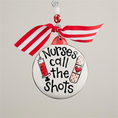 Glory Haus Nurses Call The Shots Puff Ornament-Glory Haus-The Bugs Ear