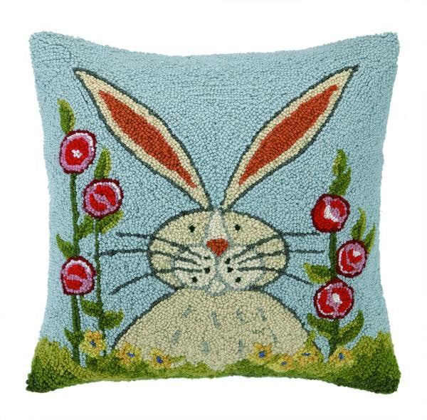 Rabbit in Garden Hook Pillow-Peking Handicraft-The Bugs Ear
