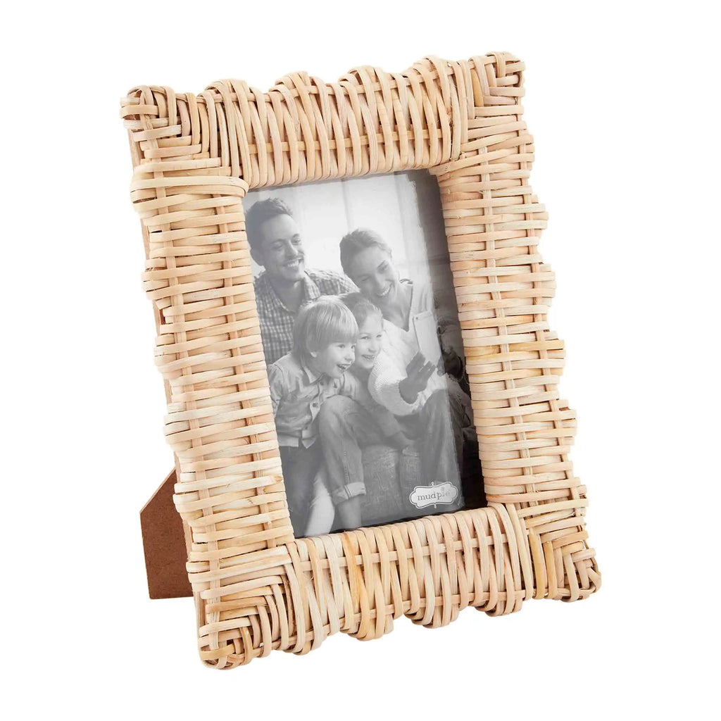 Large Woven Frame Mud Pie-Mud pie-The Bugs Ear