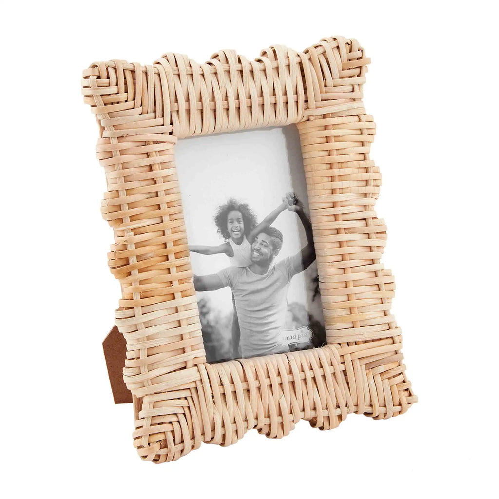 Small Woven Frame Mud Pie-Mud pie-The Bugs Ear