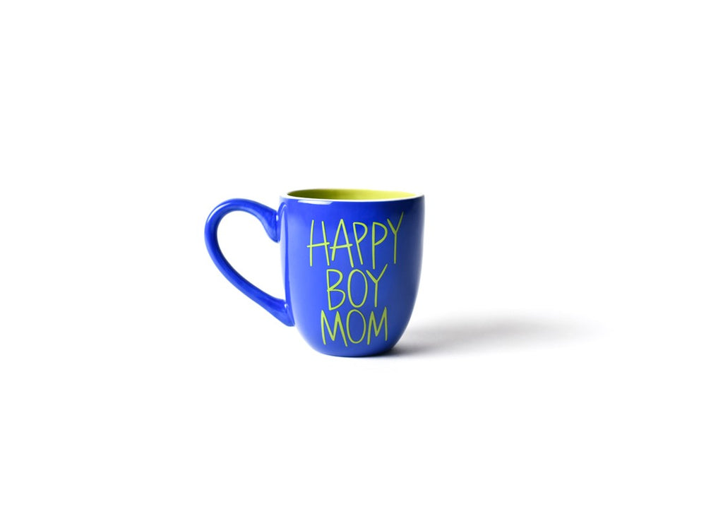 Happy Everything Cobalt Happy Boy Mom Mug-Coton Colors-The Bugs Ear