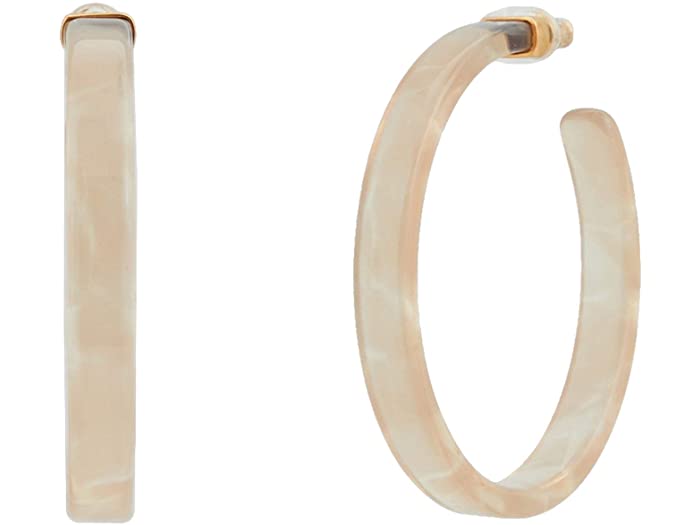 Kendra Scott Kash Hoop Earrings In Vintage Gold Champagne Acetate-Kendra Scott-The Bugs Ear