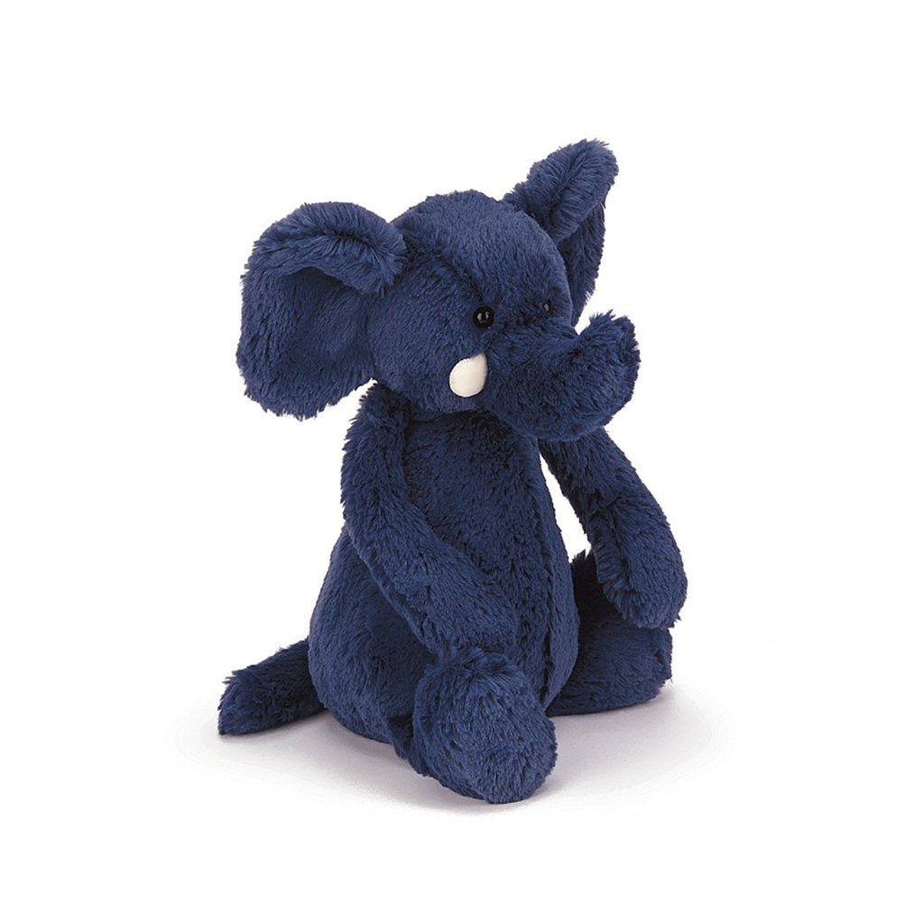 Jellycat Bashful Blue Elephant Medium-Jellycat-The Bugs Ear