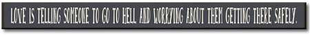 Skinny Signs Wooden Home Decor-My Word!-The Bugs Ear