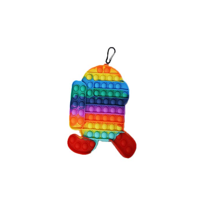 Push Pop It Among Us Rainbow Fidget Toy-The Bug's Ear-The Bugs Ear