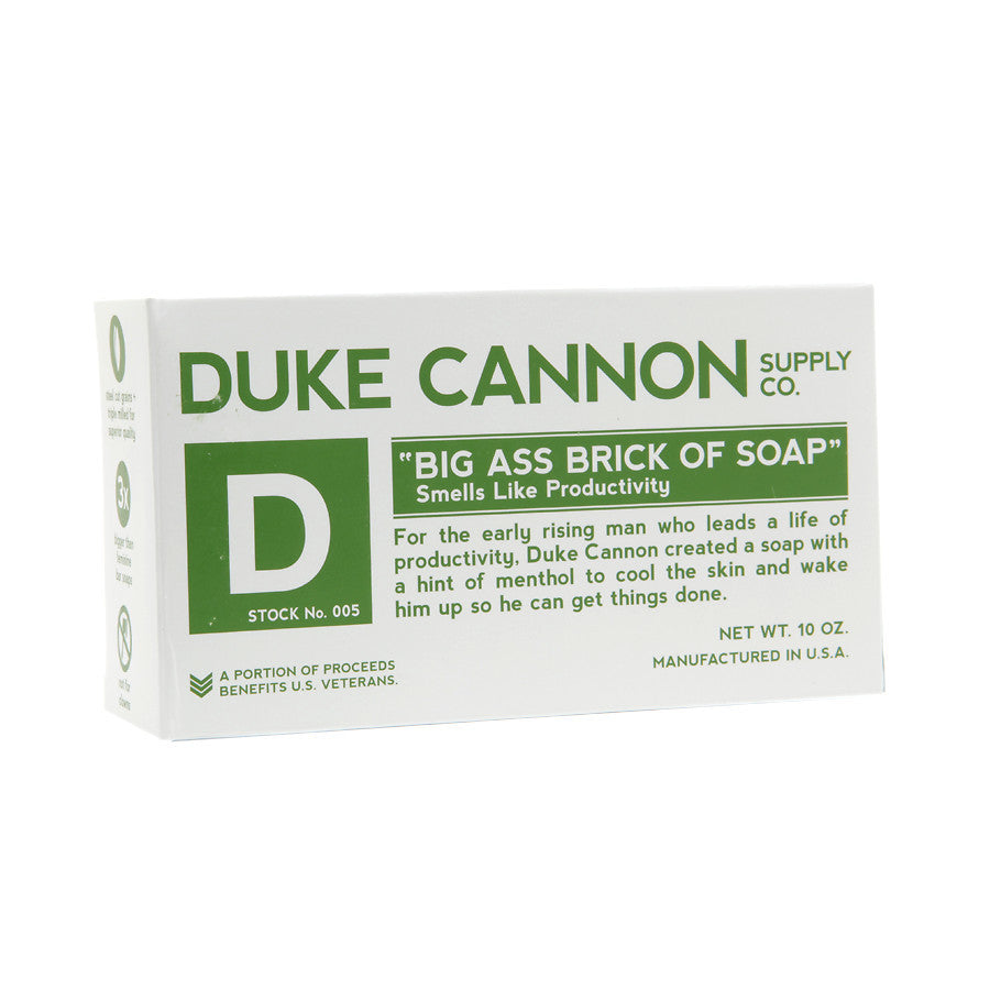 Duke Cannon Big Ass Brick of Soap Productivity-Duke Cannon-The Bugs Ear
