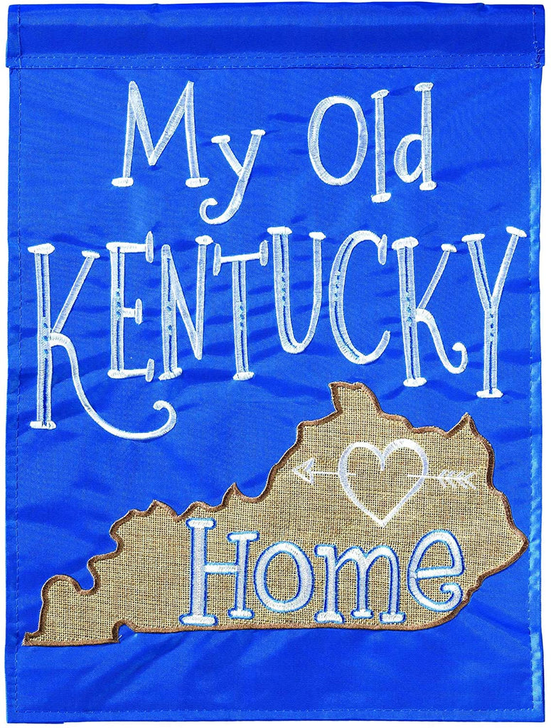 My Old Kentucky Home Garden Flag-Magnolia Lane-The Bugs Ear