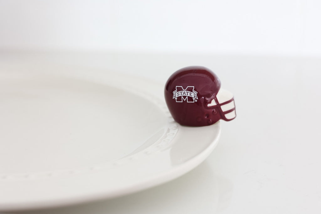 Nora Fleming Mississippi State Helmet-Nora Fleming-The Bugs Ear